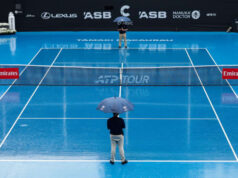 ASB Classic Match sa náhle zastaví po nepredvídaných podmienkach v Aucklande Download app from appStore