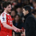 Declan Rice s Mikelom Artetom