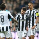 The Magpies boli dramatickým spôsobom vyradení z Európy v roku 2023 (PA Wire)