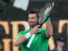 Novak Djokovič sa s dominantným víťazstvom na Australian Open dostal na pokraj obrovského míľnika v kariére Djokovič sa v druhom kole stretne s talianskym kvalifikantom Francescom Maestrellim (AFP cez Getty Images)
