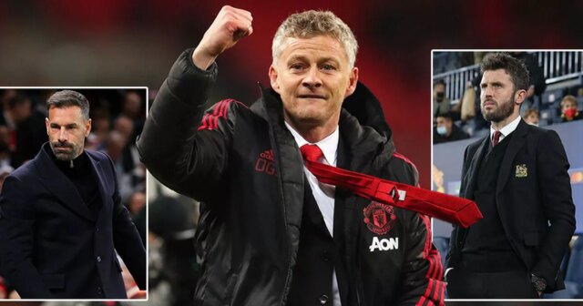 Ako sa bývalé hviezdy Man Utd predvádzali ako dočasní šéfovia Ole Gunnar Solskjaer