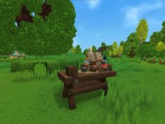 Ako vyrobiť a upgradovať pracovný stôl v Hytale Získajte kmeň stromu (obrázok cez Hypixel Studios)