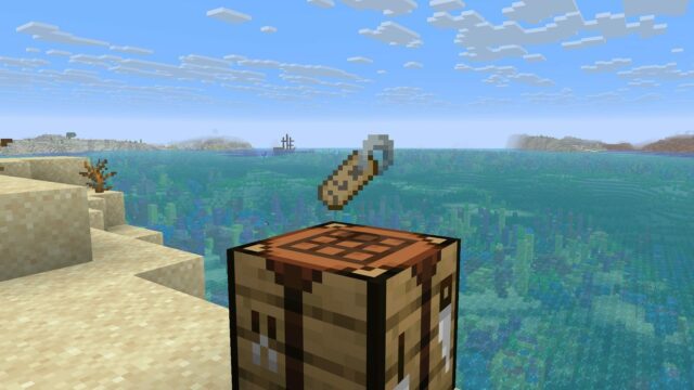 Ako vytvoriť menovku v Minecrafte Recept na menovky (obrázok cez Mojang)