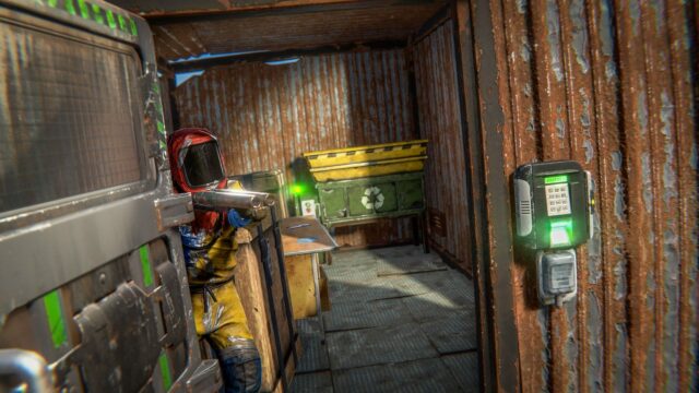 V Abandoned Supermarket sa objaví zelená karta (obrázok cez Facepunch Studios)