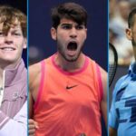 Alcaraz a Sinner kreslia titulky, Djokovič sedí pekne, Fritz oči neskoro nabitý