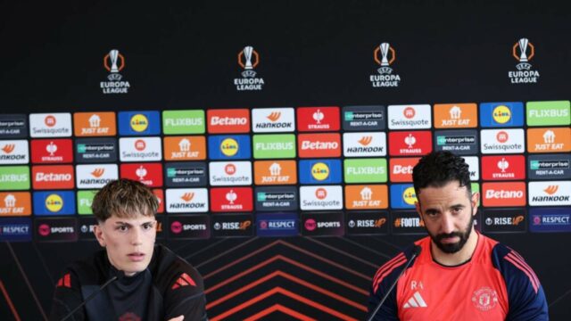 Alejandro Garnacho reaguje ako čas hovoru Man Utd na kúzlo Rubena Amorima
