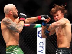 Alexander Volkanovski vs Diego Lopes 2 stelesňuje problém zápasov UFC Alexander Volkanovski po opätovnom získaní titulu UFC v perovej váhe víťazstvom nad Diegom Lopesom (Getty Images)