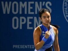 Alexandra Eala dostáva správu od filipínskej Snemovne reprezentantov po nedávnom úspechu Foto od Teda ALJIBE / AFP cez Getty Images