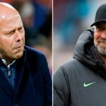 Hráči Liverpoolu sa konfrontujú s Gabrielom Martinellim z Arsenalu po jeho manipulácii s Conorom Bradleym