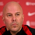 Tréner Liverpoolu Arne Slot hovoril na tlačovej konferencii