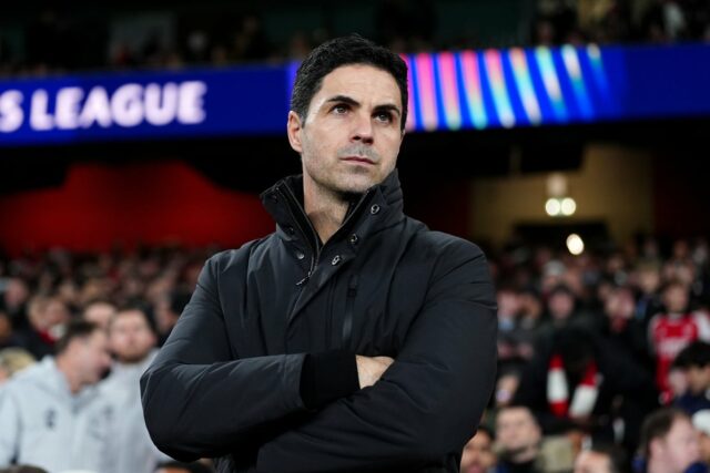 Arsenal, Mikel Arteta a „strach z neúspechu“, ktorý sa snažia K prejavu Mikela Artetu na tréningu prispela zhovievavá výhra nad Kairatom (Getty)
