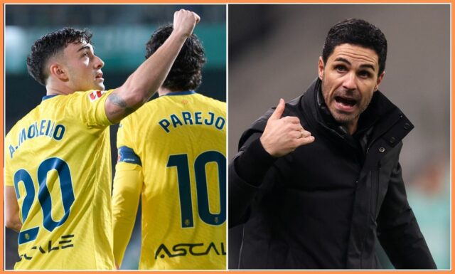 Alberto Moleiro z Villarrealu