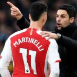 Arsenal označil za pokrytcov po tom, čo Mikel Arteta strčil do Gabriela Martinelliho | Futbal | Šport