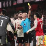 Gabriel Martinelli dostal kartu proti Liverpoolu za nepríjemný incident v neskoršom čase.