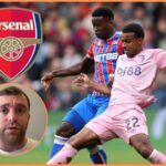 Marc Guehi v akcii za Crystal Palace