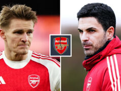 Arteta a Odegaard „dosiahli bod, odkiaľ niet návratu“ po hádke Arsenalu „smerom“. Arteta a Odegaard „dosiahli bod, odkiaľ niet návratu“ po hádke Arsenalu „smerom“.