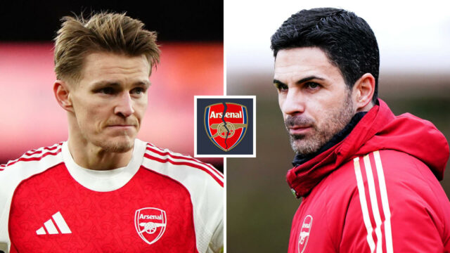 Arteta a Odegaard „dosiahli bod, odkiaľ niet návratu“ po hádke Arsenalu „smerom“.
