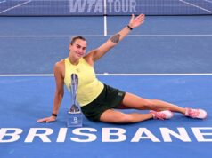 Aryna Sabalenka po víťazstve v Brisbane International urobila ostré gesto Marte Kostyuk Aryna Sabalenka vyhrala titul Brisbane International už druhý rok po sebe a celkovo tretíkrát (REUTERS)