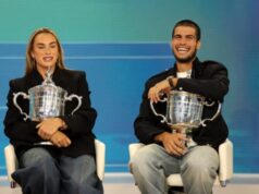Aryna Sabalenka prezrádza, čo by darovala Carlosovi Alcarazovi k jeho narodeninám, ktoré zdieľajú v ten istý deň Foto DAVID GRAY / AFP cez Getty Images