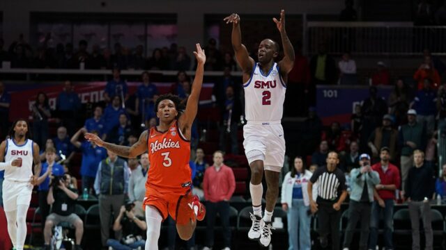 Basketbal NCAA: Boopie Miller z SMU omráčil Virginia Tech bzučiakom na pol kurtu
