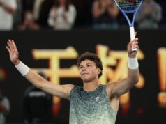 Ben Shelton sa po poslednom víťazstve na Australian Open pripojil k Carlosovi Alcarazovi a Jannikovi Sinnerovi v exkluzívnom klube Foto: Chloe Davis/Getty Images