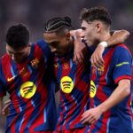 Blitz v prvom polčase vedie Barcelonu do finále španielskeho Superpohára