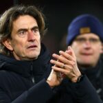 Thomas Frank sledoval, ako jeho Tottenham zápasí s Brentfordom