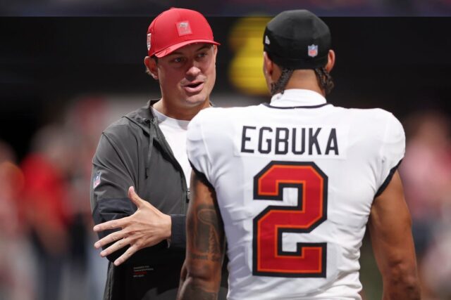 Buccaneers vyhodili OC Josha Grizzarda, trénera QB NFL: Tampa Bay Buccaneers v Atlante Falcons