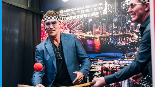 Pat Cash na Bank of China Hong Kong Open