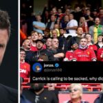 Manchester United fans question Michael Carrick
