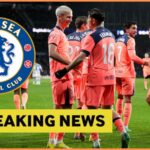 Fermin Lopez oslavuje gól Barcelony proti Realu Madrid