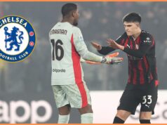 Cieľ prestupu Chelsea Mike Maignan súhlasí s kontraktom Mike Maignan v akcii za AC Miláno
