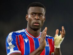 Čo znamená prestup Marca Guehiho do Arsenalu pre Williama Salibu a Gabriela Magalhaesa Marc Guehi z Crystal Palace počas zápasu Premier League medzi Leeds United a Crystal Palace na Elland Road 20. decembra 2025 v Leedse, Spojené kráľovstvo