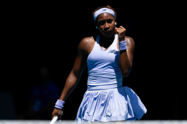 Coco Gauffová predvádza úžasné výkony mimo kurtu, keď súťaží na Australian Open
