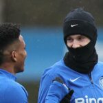 Cole Palmer počas tréningu