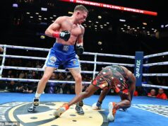 Dalton Smith ZÍSKAL titul v ľahkej welterovej váhe: Sheffieldský boxer, 28, vyradil „monštrum“ Subriela Matiasa a získal tak Spojené kráľovstvo piateho aktuálneho majstra sveta Dalton Smith poslal Subriela Matiasa rútiaceho sa na plátno obrovským pravým hákom v piatom kole