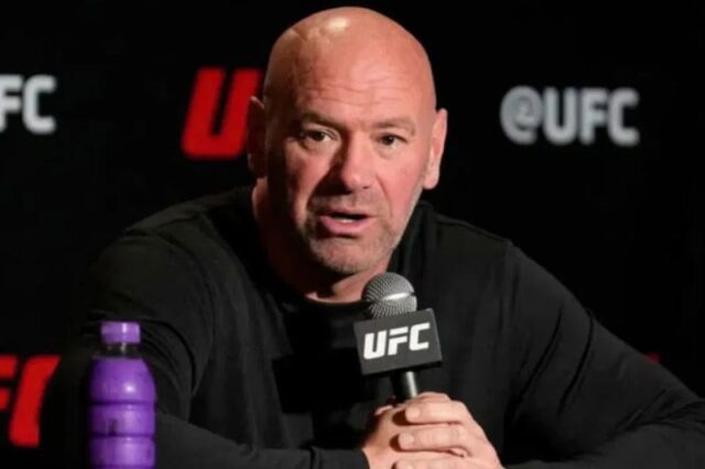 Dana White potvrdzuje zapojenie FBI, pretože kontroverzia UFC 324 sa LAS VEGAS, NV – 2. marca: Dana White sa pripravuje na vhadzovanie na pódiu pre prítomných novinárov a fanúšikov v MGM KA Arene na UFC 285 -Jones vs Gane: tlačová konferencia, PK, Pressekonferenz 2. marca 2023 v Las Vegas, NV, Spojené štáty americké. Photo by Louis Grasse/PxImages Louis Grasse / PUBLICATION SPPxNOTxINxBRAxMEX Copyright: xLouisxGrassex/xSPPx SPP_156213