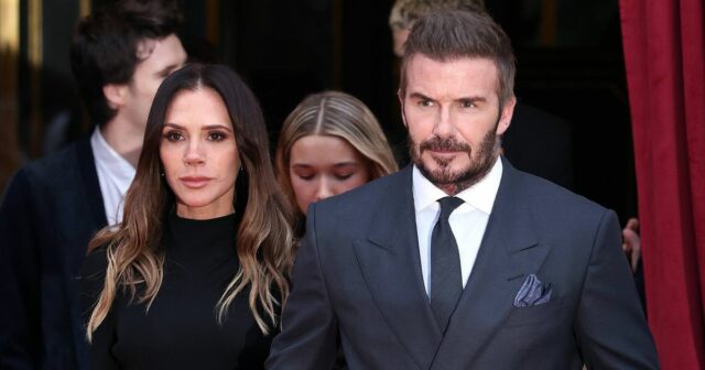 Victoria Beckham a David Beckham