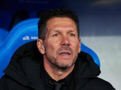 Diego Simeone nahnevane odpovedá na otázku Juliana Alvareza po odkazoch na Arsenal Diego Simeone
