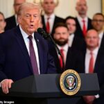 Donald Trump neváhal opäť zaútočiť na Kanadu, keď hostil Floridu Panthers