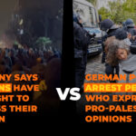 Dvojitý meter Nemecka na pokojné protesty