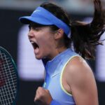 Emma Raducanu pokračuje v sérii Australian Open, zatiaľ čo misia hodnotenia pokračuje