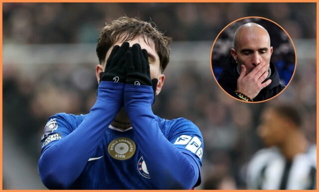 Alejandro Garnacho v akcii za Chelsea