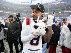 Fanúšikovia NFL kritizujú „otravnú“ Cardi B, keď divoko oslavuje potom, čo Patriots priateľa Stefona Diggsa dosiahli Super Bowl Stefon Diggs pomohol New England Patriots dosiahnuť Super Bowl víťazstvom nad Denverom