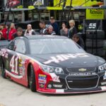Cole Custer (00 Haas Automation Ford) na Daytona International Speedway. Zdroj: Getty