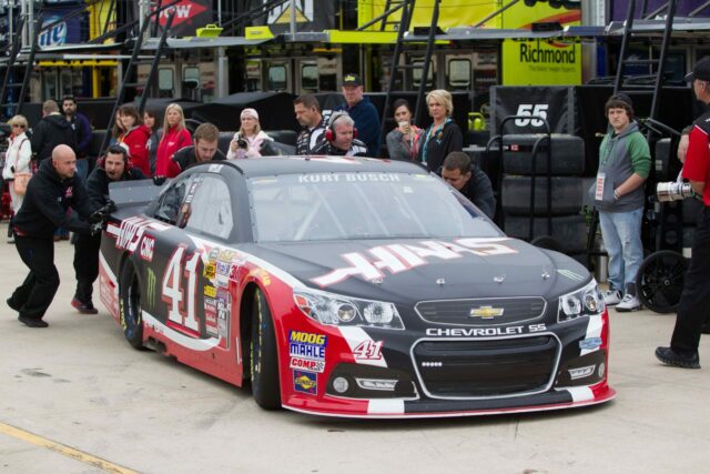 Cole Custer (00 Haas Automation Ford) na Daytona International Speedway. Zdroj: Getty