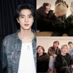 BTS počas živého prenosu (obrázok cez Weverse/BTS)