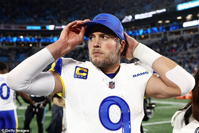 Favorit NFL MVP Matthew Stafford vyvoláva zdravotné problémy po tom, Matthew Stafford bude mať testy na zranenie prsta, ktoré utrpel, keď barani porazili Panthers