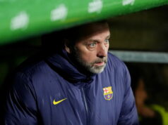 Flick vzdáva hold hviezde Barcelony po víťazstve Racing Santander Flick vzdáva hold hviezde Barcelony po víťazstve Racing Santander