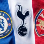 Odznaky Arsenalu, Chelsea a Tottenhamu Hotspur